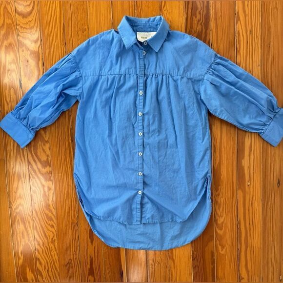 Maeve Poplin Button-down Top - Picture 3 of 10